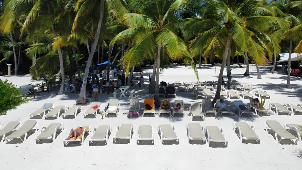 Zona de Relax en Isla Saona - Tour a Isla Saona Relax