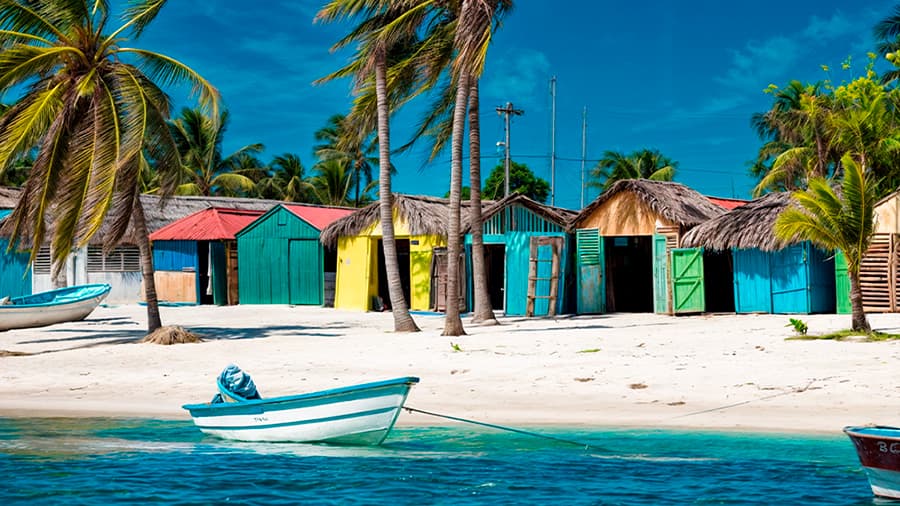 Pueblo de Mano Juan en Isla Saona